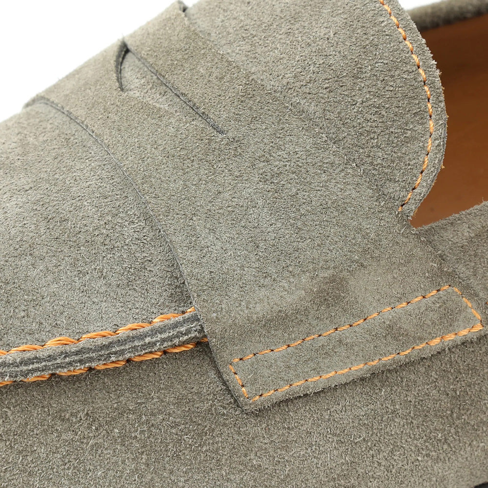 Bruno Magli Silas Suede Loafers Taupe