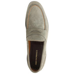 Bruno Magli Silas Suede Loafers Taupe