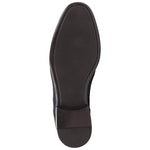 Bruno Magli Sino Suede Moc-toe Loafers Navy