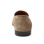 Bruno Magli Sino Suede Moc-toe Loafers Sand