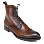 Bruno Magli Taledo Lace-up Boots Cognac Image