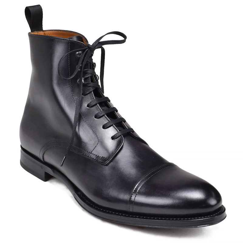 Bruno Magli Taledo Lace-up Boots Dark Grey Image