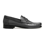 Bruno Magli Tonio Leather Slip-on Loafers Black