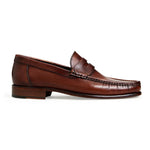 Bruno Magli Tonio Leather Slip-on Loafers Rust