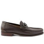 Bruno Magli Trieste Leather Moccasin Dark Brown Cervo