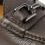 Bruno Magli Trieste Leather Moccasin Dark Brown Cervo