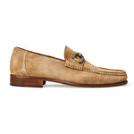 Bruno Magli Trieste Suede Moccasin Taupe