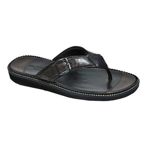 Bruno Magli Valerio Nappa Thong Sandals Black