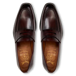 Bruno Magli Vesini Leather Slip-on Loafers Bordeaux