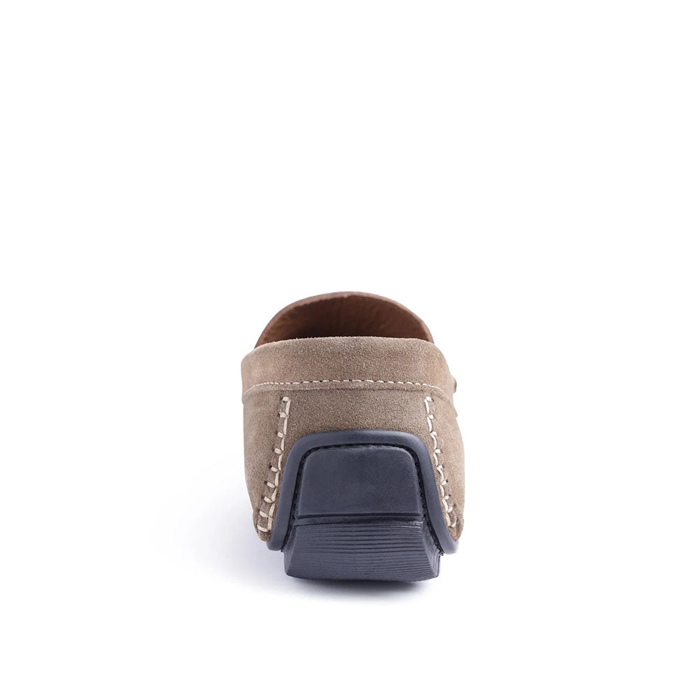 Bruno Magli Xander Suede Driving Moccasin Bark