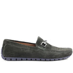 Bruno Magli Xander Suede Driving Moccasin Military Green