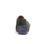 Bruno Magli Xander Suede Driving Moccasin Military Green