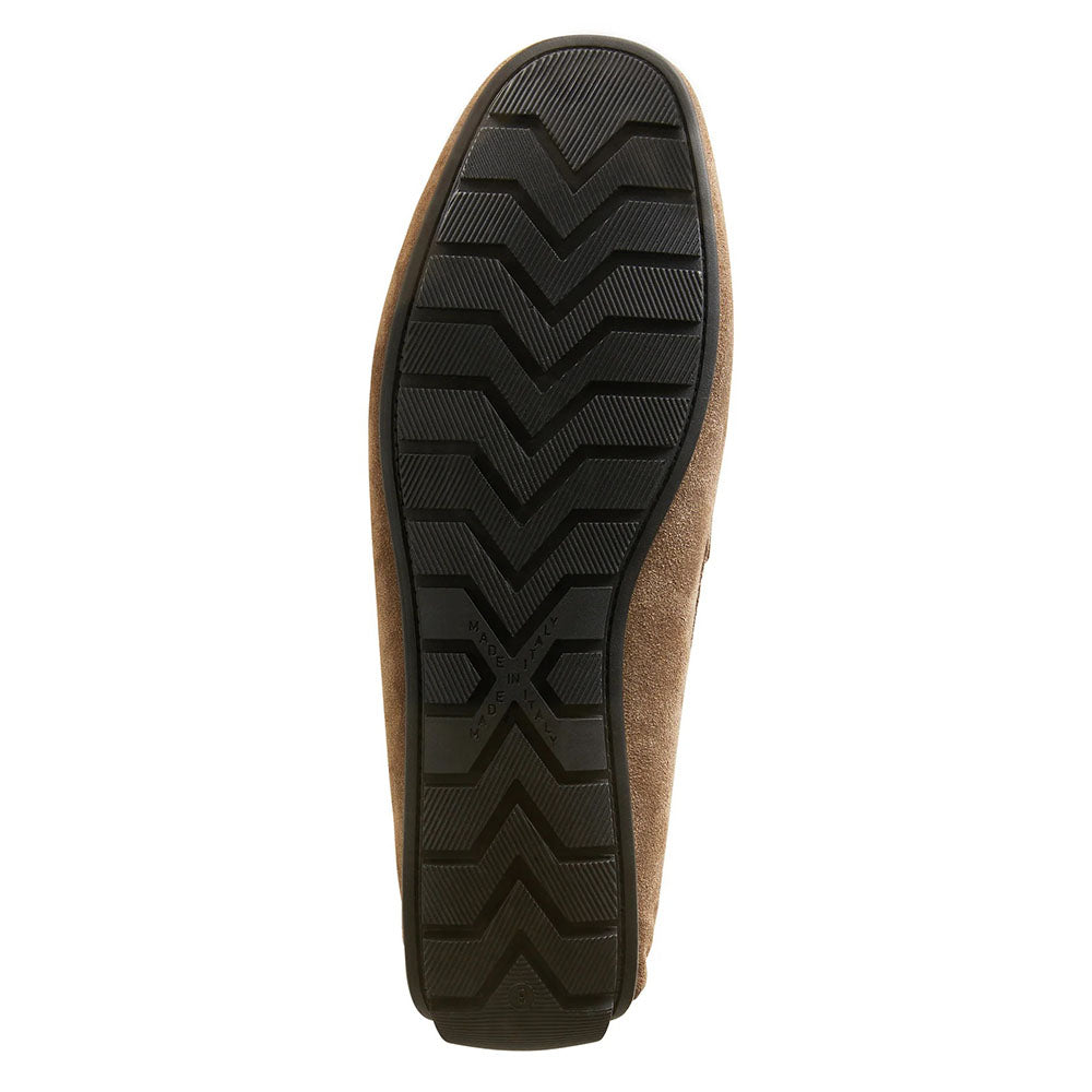 Bruno Magli Xane Suede Casual Slip-on Driving Moccasin Taupe