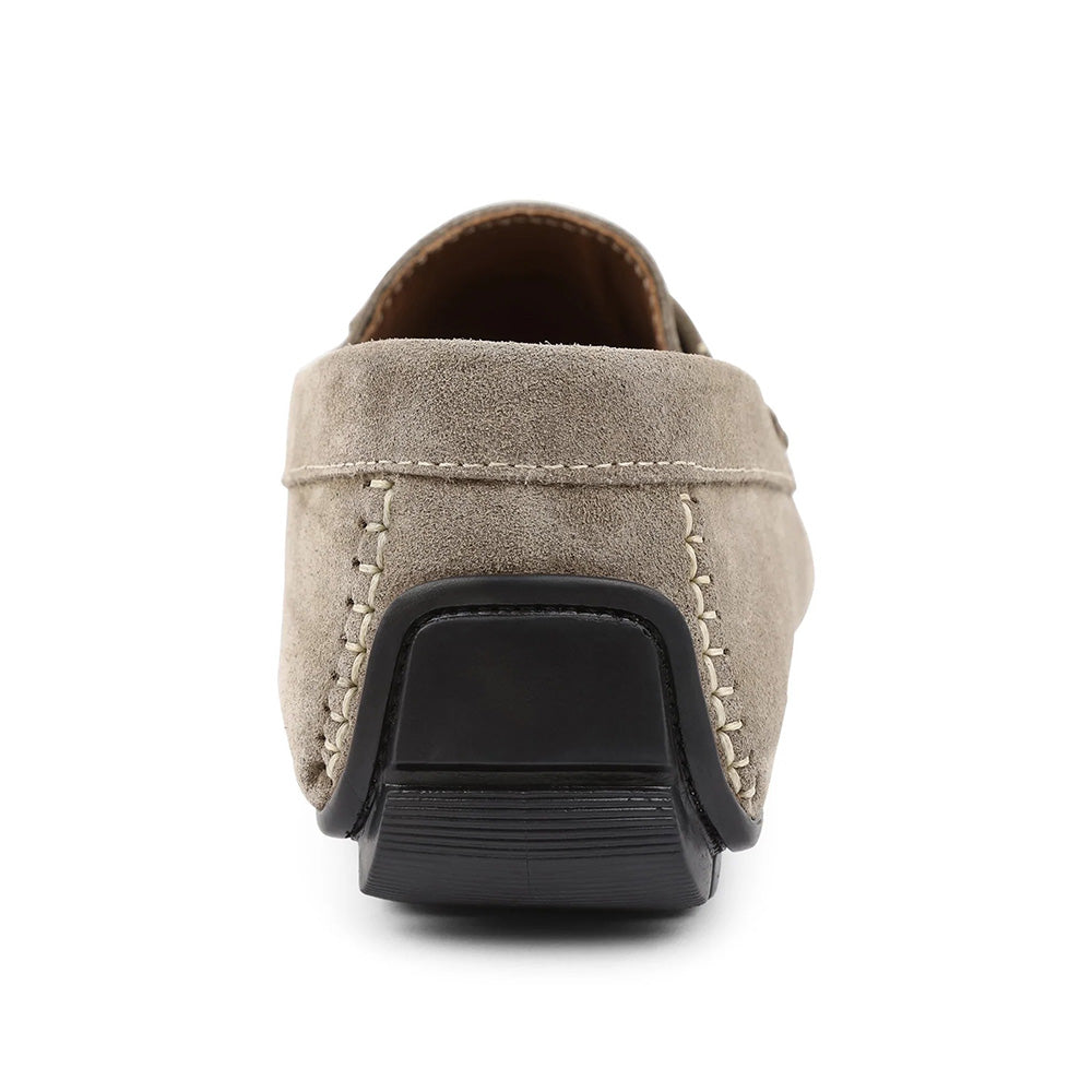 Bruno Magli Xeleste Suede Driving Moccasin Taupe