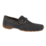 Bruno Magli Kurtis Nubuck Driving Shoes Navy