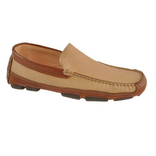 Bruno Magli Olio Driving Shoes Taupe/Tan
