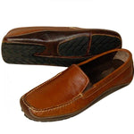 Buffalo Jackson Jackson Tumbled Bison Driving Shoes Burnished Tan