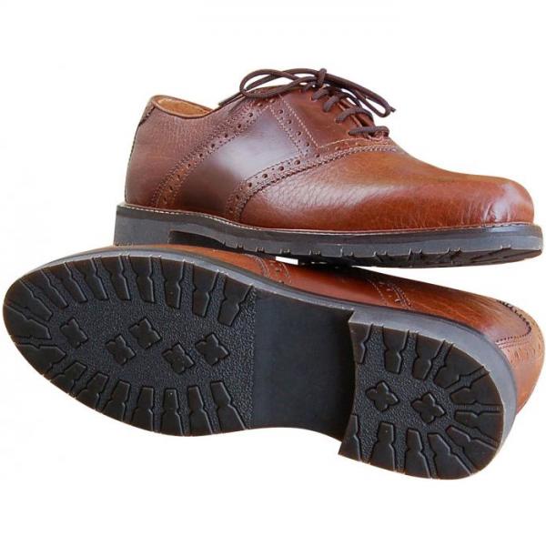 Buffalo Jackson Denver Saddle Oxfords Walnut