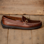 Buffalo Jackson Horsebit Farm Loafers Chestnut