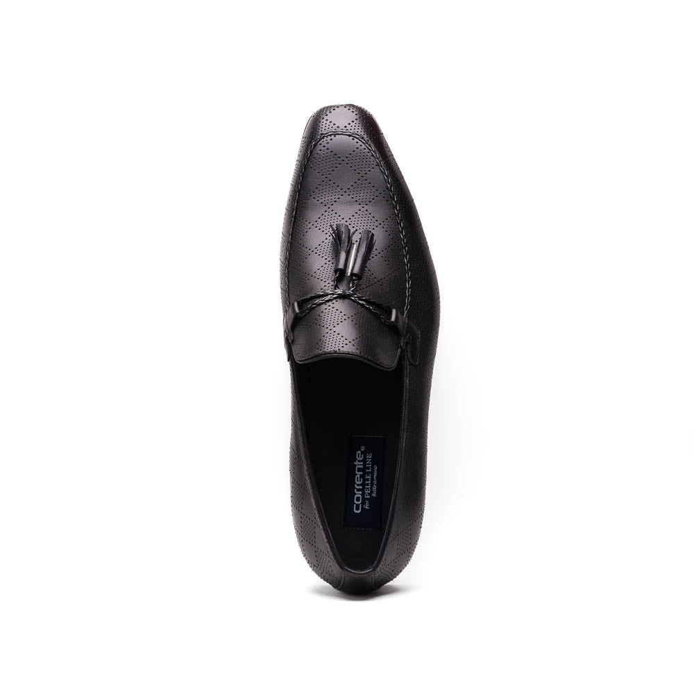 Corrente C0001105-5509 Tassel Loafer Black