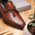 Corrente C0001106-5509 Tassel Loafer Tan