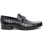 Los Altos Caiman Bit Loafers Black