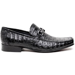 Los Altos Caiman Bit Loafers Black