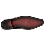 Los Altos Caiman Belly Derby Shoes Burgundy