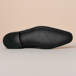 Los Altos Caiman Belly Shoes Navy