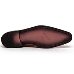 Los Altos Caiman Belly Derby Shoes Faded Cognac