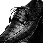 Los Altos Caiman Belly Bicycle Toe Shoes Black