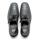 Los Altos Caiman Belly Shoes Gray