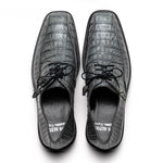 Los Altos Caiman Belly Bicycle Toe Shoes Gray