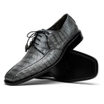 Los Altos Caiman Belly Shoes Gray
