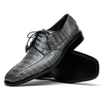 Los Altos Caiman Belly Bicycle Toe Shoes Gray