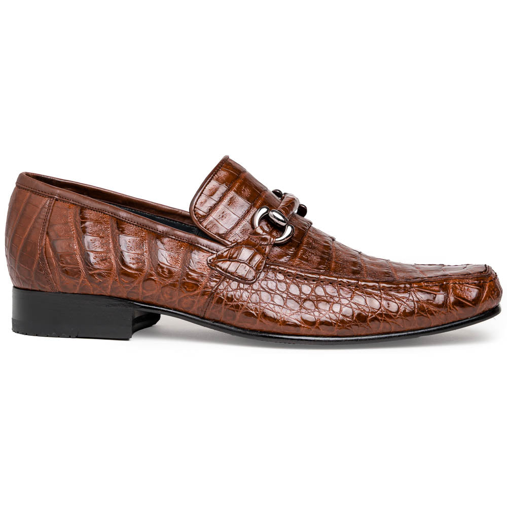 Los Altos Caiman Bit Loafers Brown