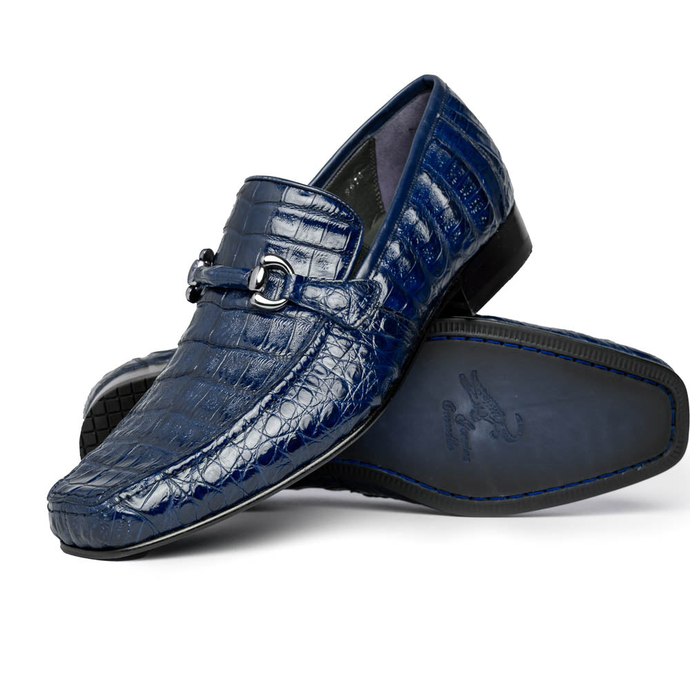 Los Altos Caiman Loafers Navy