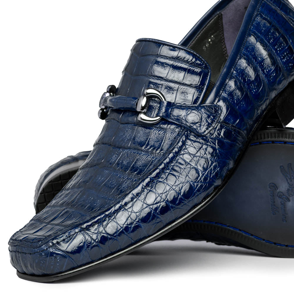Los Altos Caiman Loafers Navy