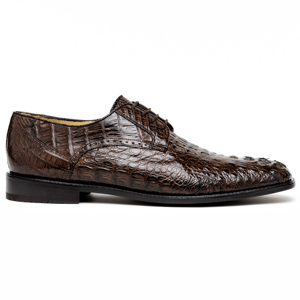 Los Altos Caiman Hornback Shoes Brown