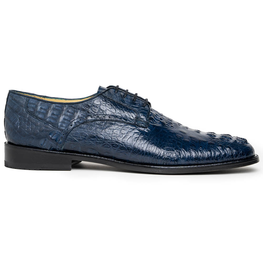 Los Altos Caiman Hornback Shoes Navy