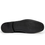 Los Altos Caiman Hornback Shoes Black