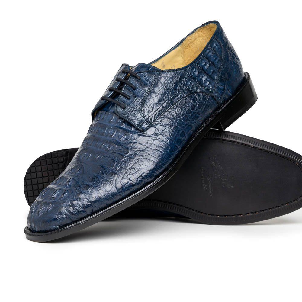 Los Altos Caiman Hornback Shoes Navy