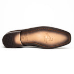 Los Altos Caiman & Lizard Bit Loafers Brown