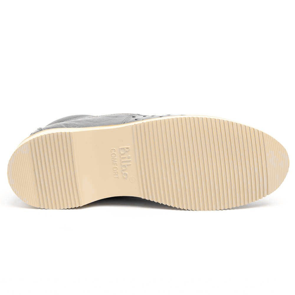 Los Altos Caiman & Ostrich Casual Shoes Gray