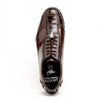 Los Altos Ostrich Sneakers Brown