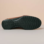 Los Altos Ostrich Sneakers Burgundy