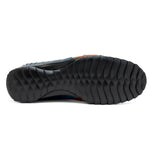 Marco Di Milano Cairo Alligator Sneakers Blue Jean / Honey