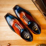 Harris Firenze 1913 Calfskin Shoes Marrone
