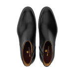 Bruno Magli Calvin Side Zip Leather Boot Black