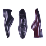 Calzoleria Toscana 1506 Wholecut Wingtip Oxfords Black